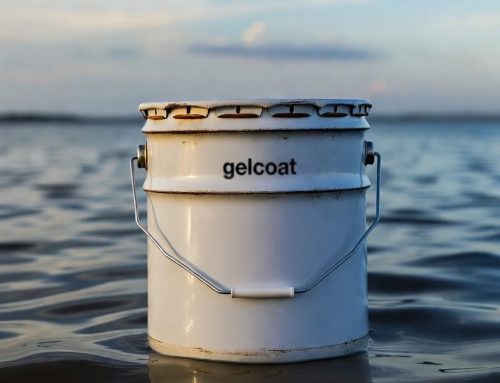 Een gebrek aan de gelcoat maakt een (tweedehands) boot non-conform